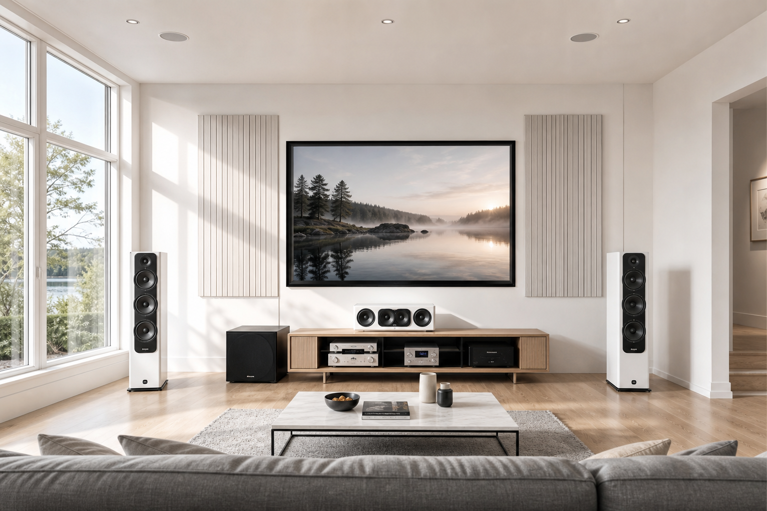 Luxury home theatre engineering